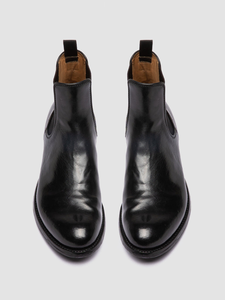 ANATOMIA 083 - Black Leather Chelsea Boots