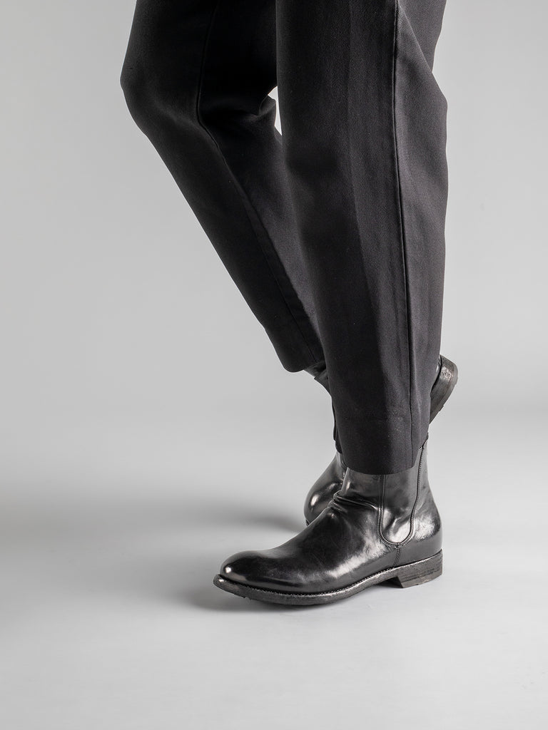 ARBUS 021 - Black Leather Chelsea Boots Men Officine Creative - 6