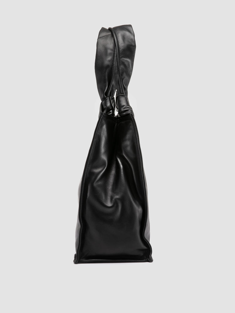 BOLINA 035 - Black Leather Bag