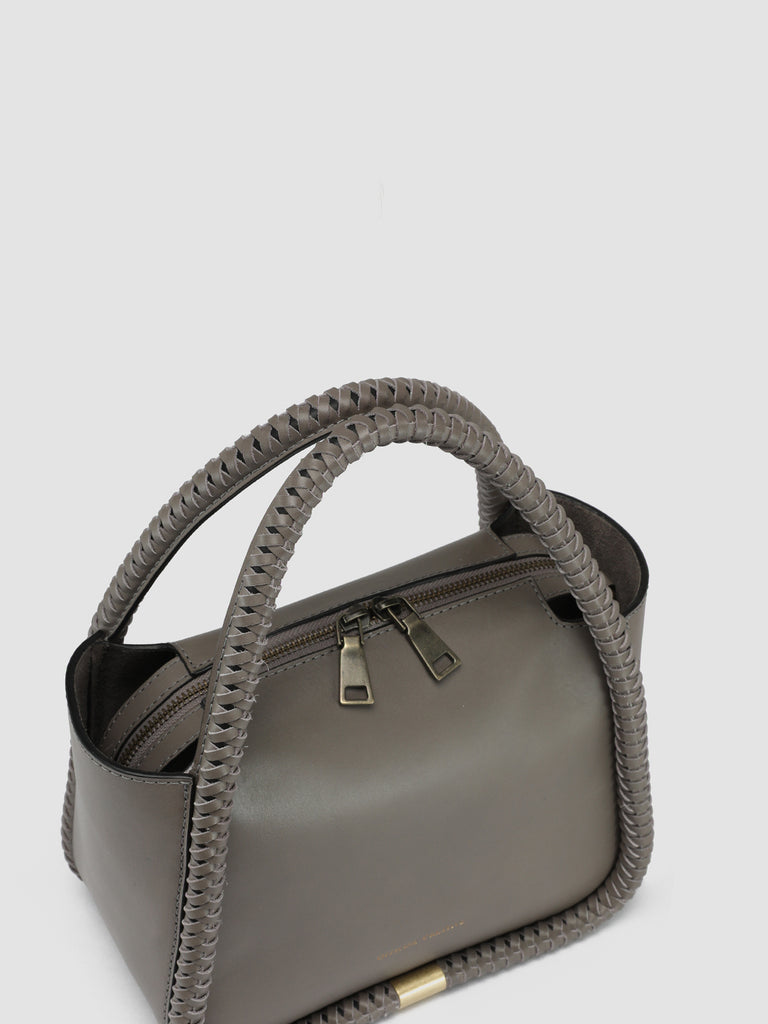 CABALA 107 - Grey Leather Bag  Officine Creative - 2