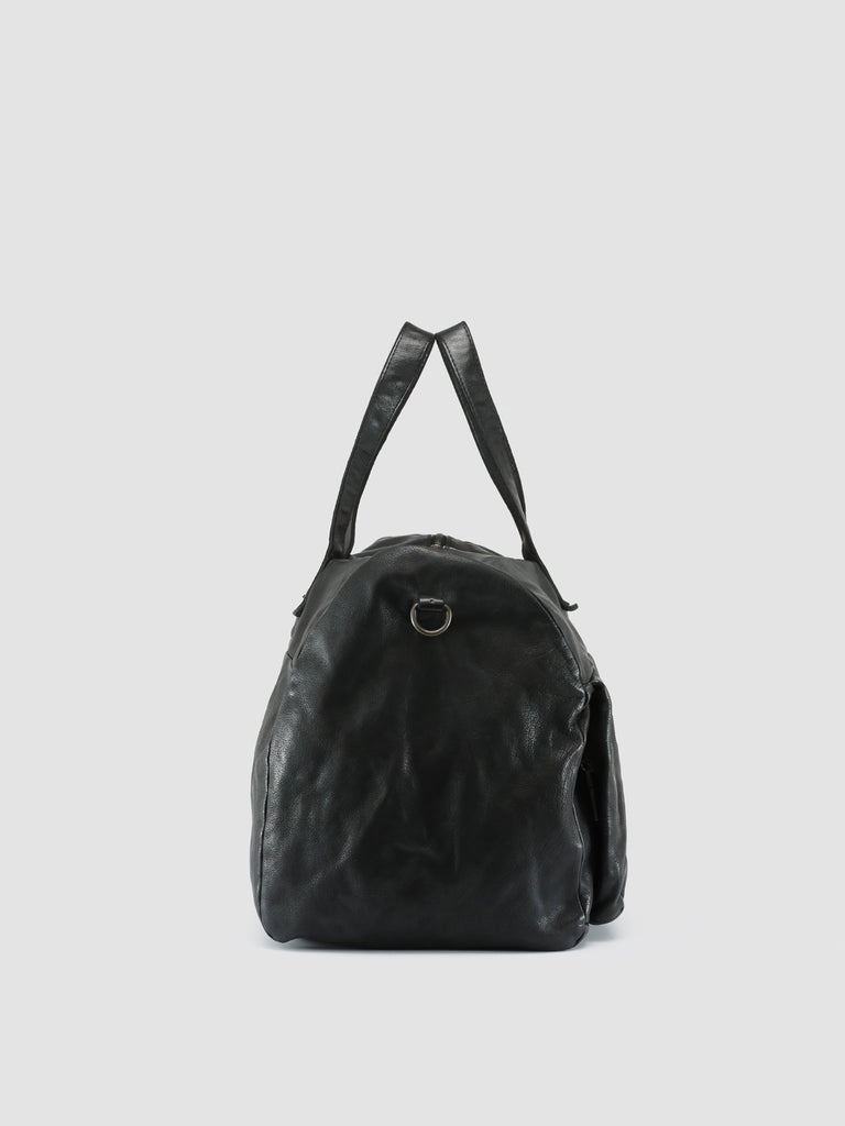 HELMET 043 - Black Leather Weekend Bag  Officine Creative - 3