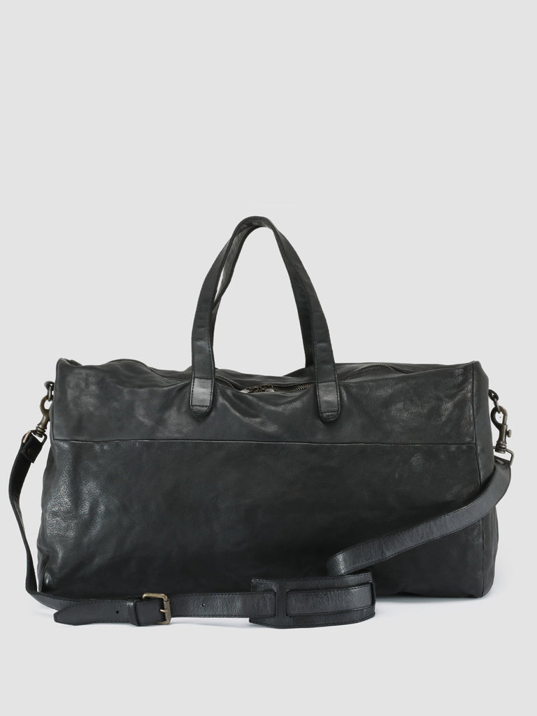 HELMET 043 - Black Leather Weekend Bag  Officine Creative - 4