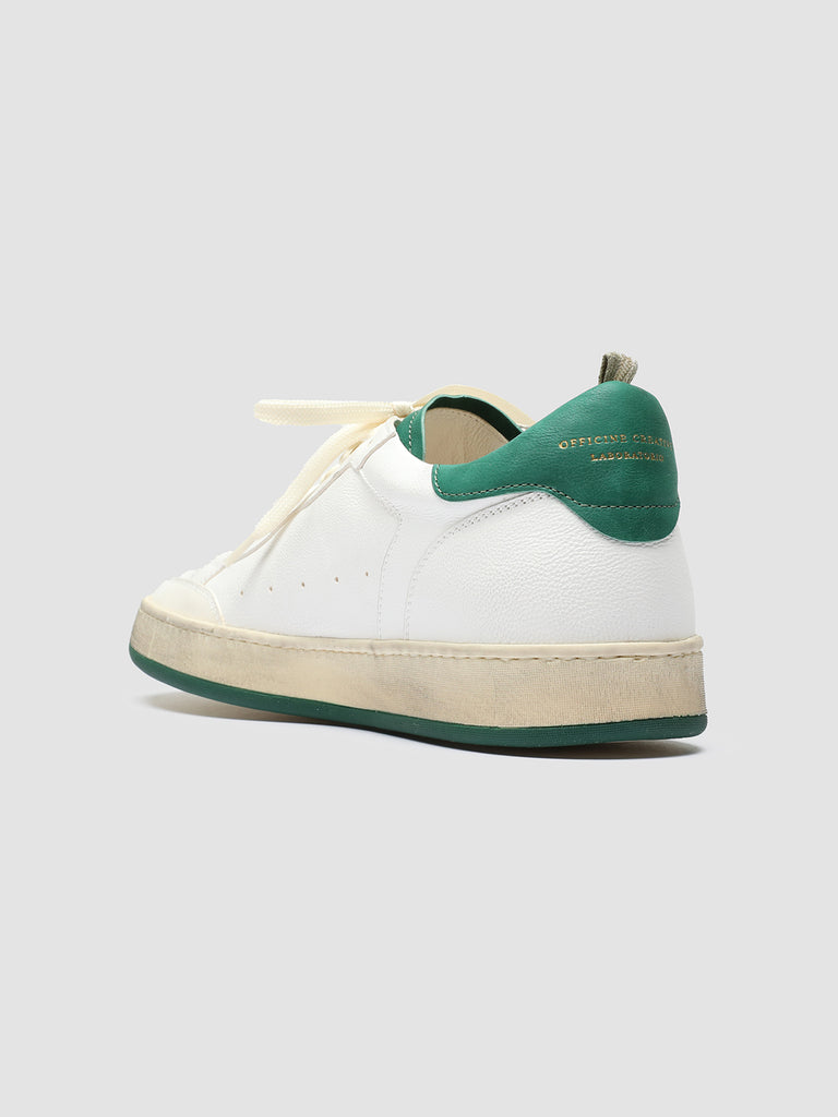 MAGIC 001 - White Leather and Suede Low Top Sneakers Men Officine Creative - 6