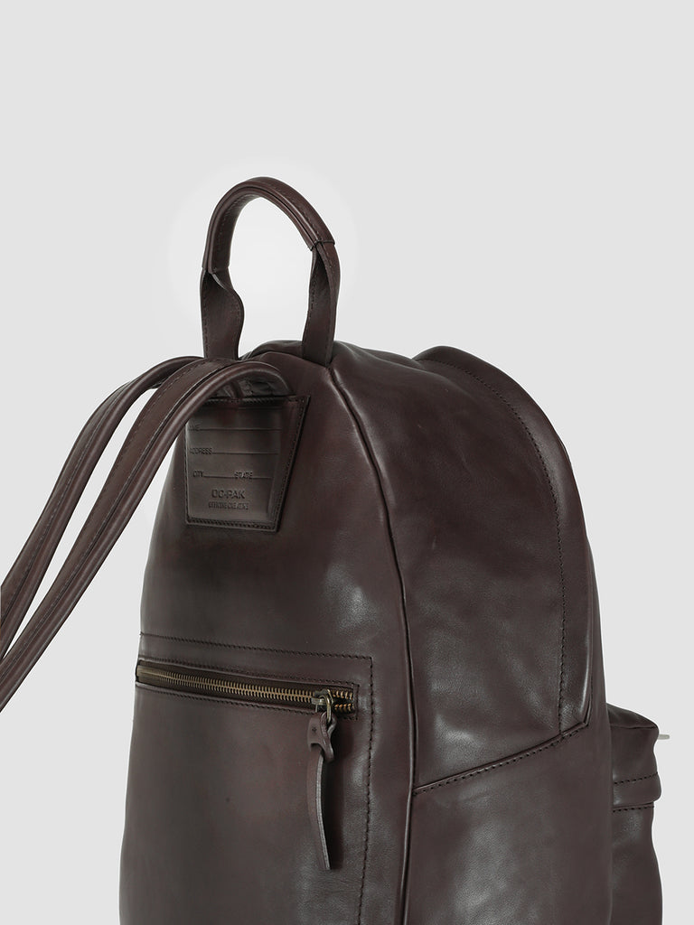 MINI PACK - Brown Nappa Leather Backpack  Officine Creative - 6