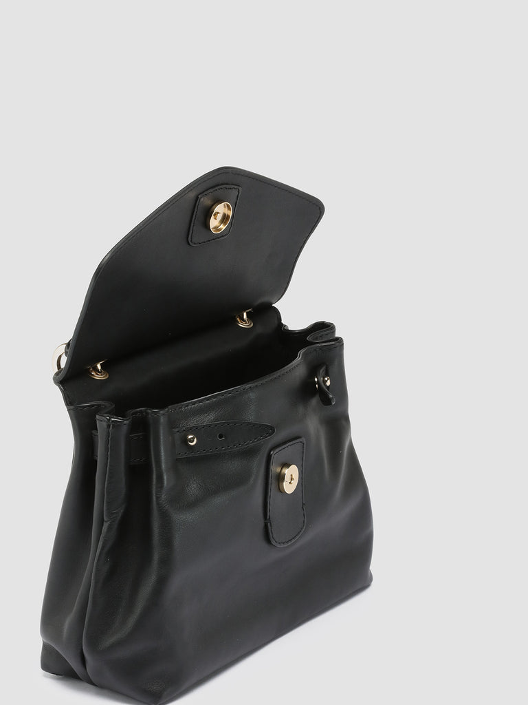 NOLITA WOVEN 201 - Black Nappa Leather Hand bag  Officine Creative - 2