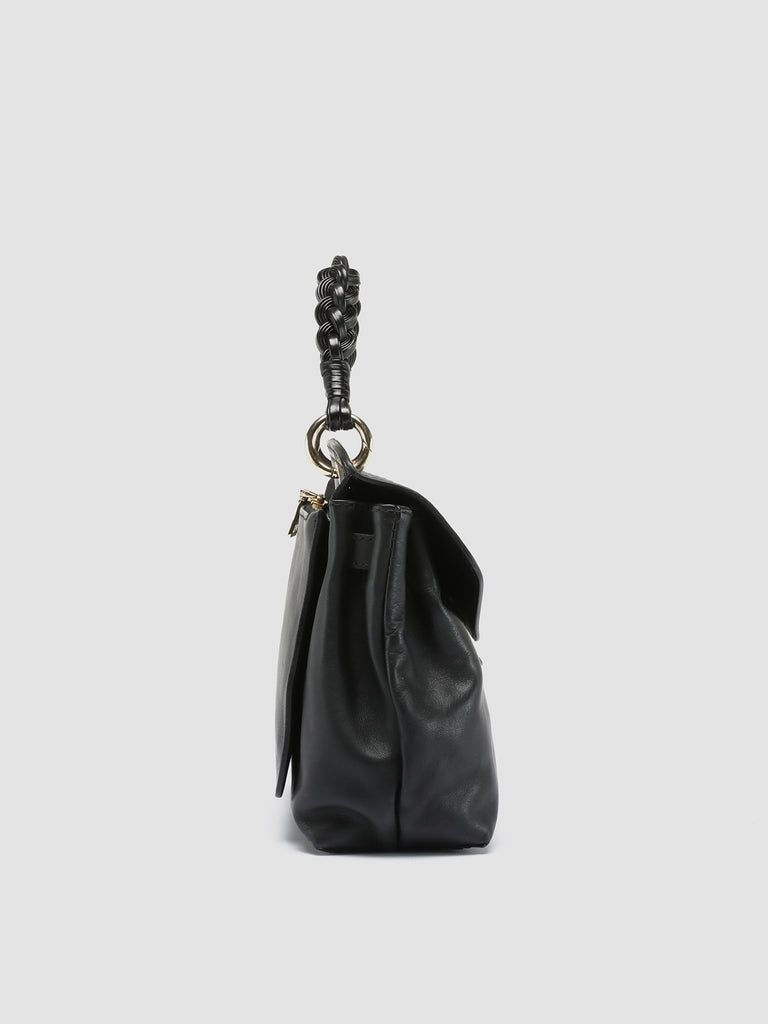 NOLITA WOVEN 201 - Black Nappa Leather Hand bag  Officine Creative - 3
