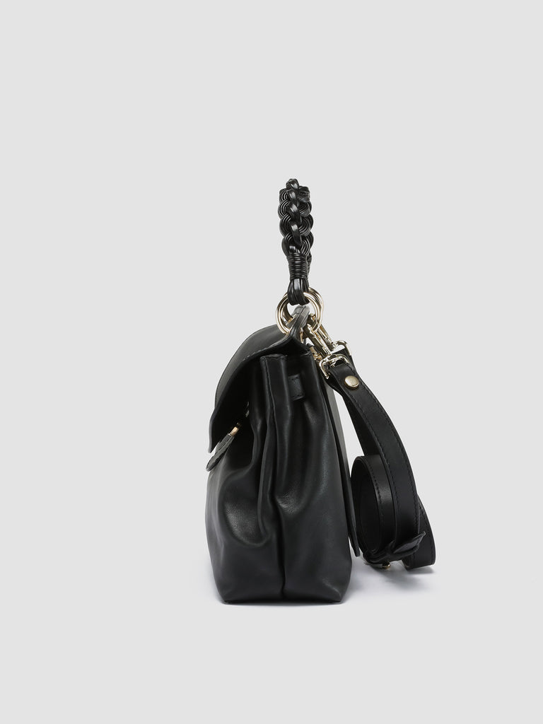 NOLITA WOVEN 201 - Black Nappa Leather Hand bag  Officine Creative - 5