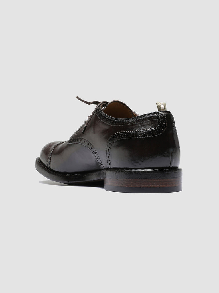 TEMPLE 003 - Brown Leather Derby Shoes Men Officine Creative - 4