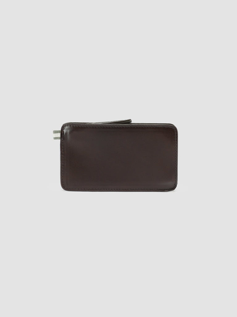 BERGE’ 03 - Brown Leather Card Holder  Officine Creative - 2