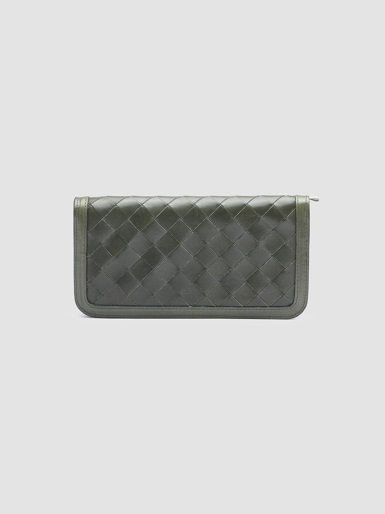 BERGE’ 101 - Green Leather wallet