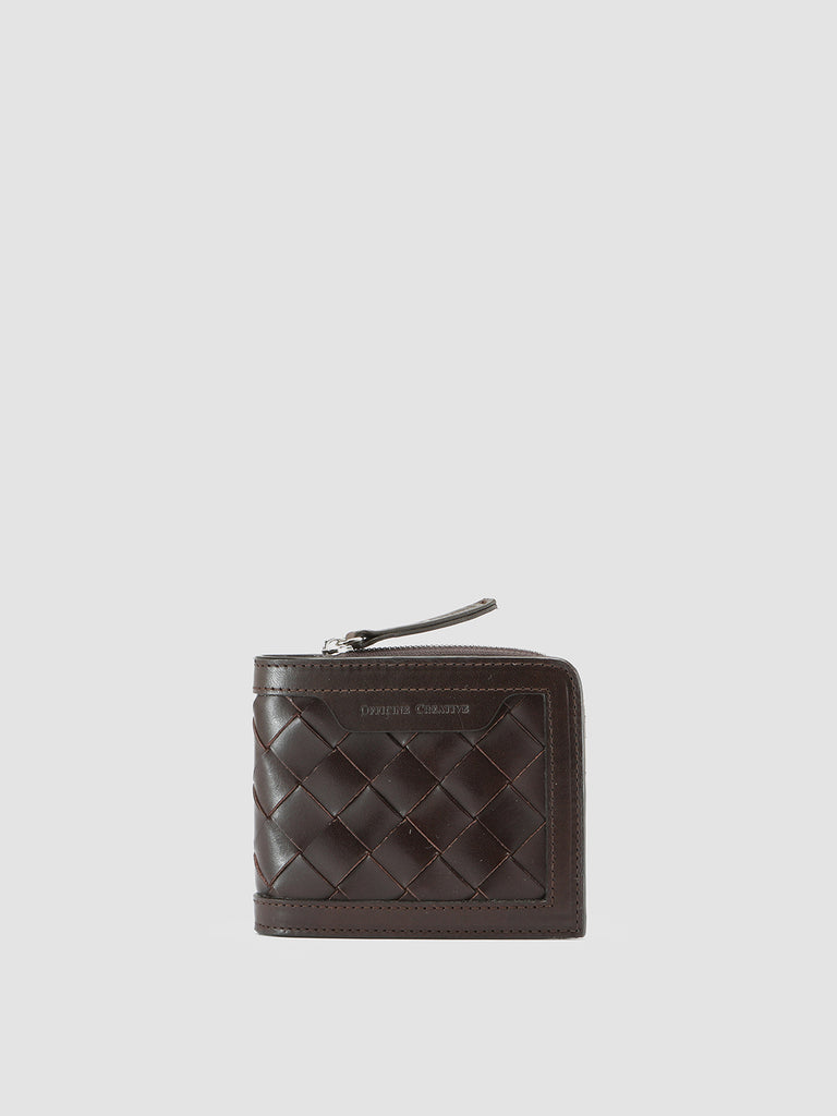 BERGE’ 104 - Brown Leather Bifold Wallet
