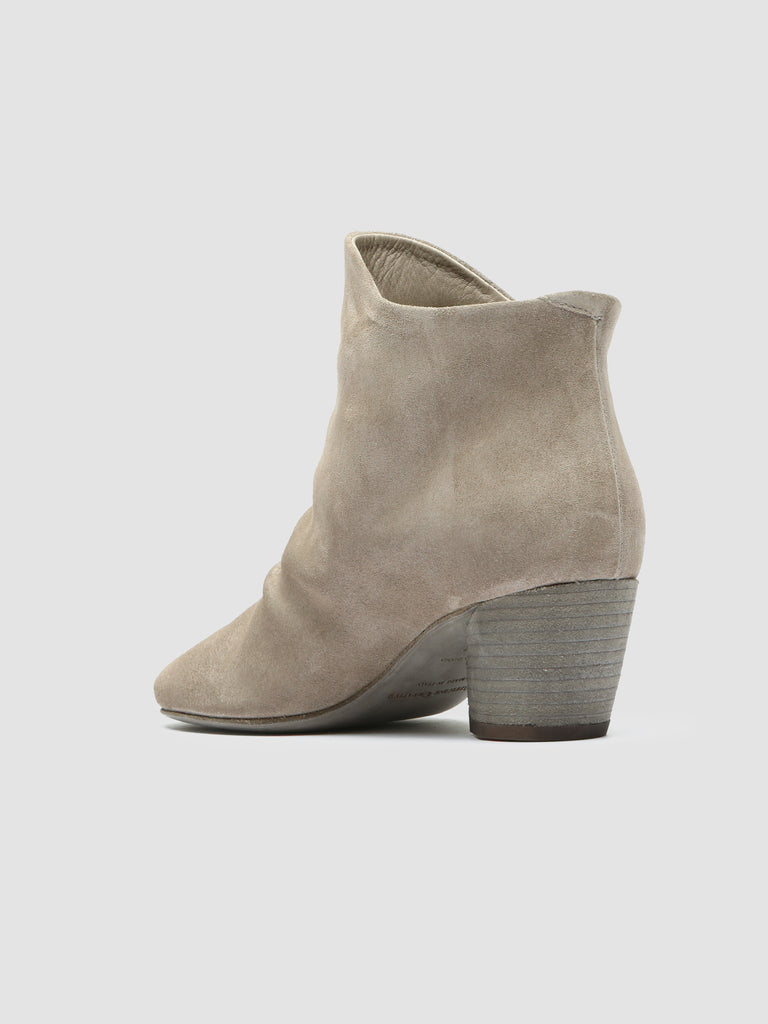 BETH 006 - Taupe Suede Ankle Boots