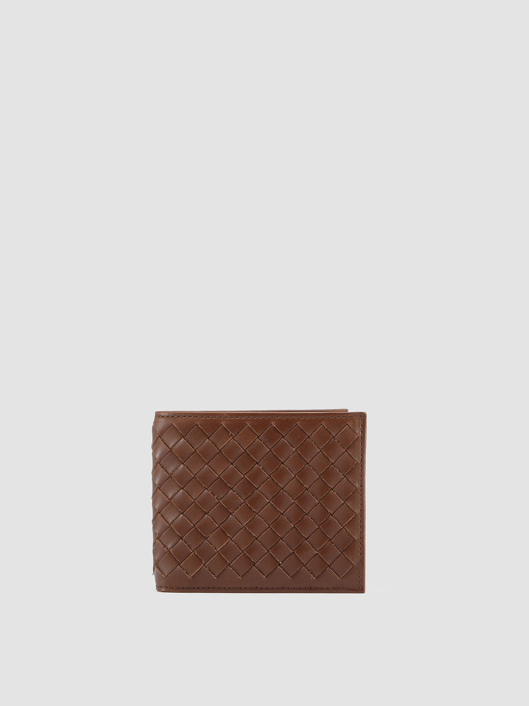 BOUDIN 123 - Brown Leather Bifold Wallet