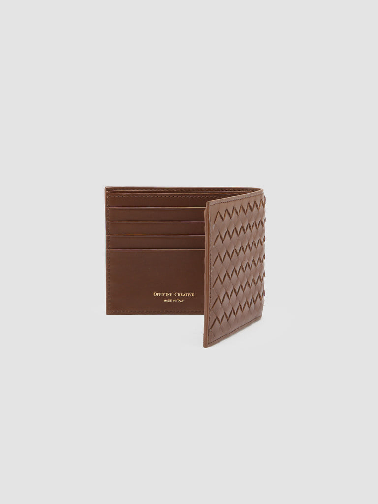 BOUDIN 123 - Brown Leather Bifold Wallet