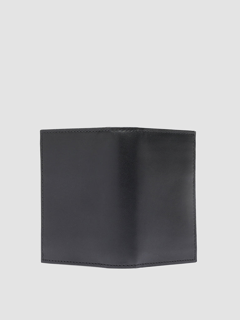 BOUDIN 24 - Black Leather bifold wallet