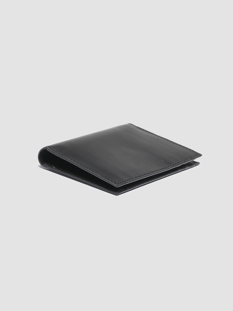 BOUDIN 24 - Black Leather bifold wallet  Officine Creative - 3