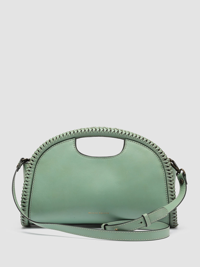 CABALA 103 - Green Leather Clutch Bag  Officine Creative - 4