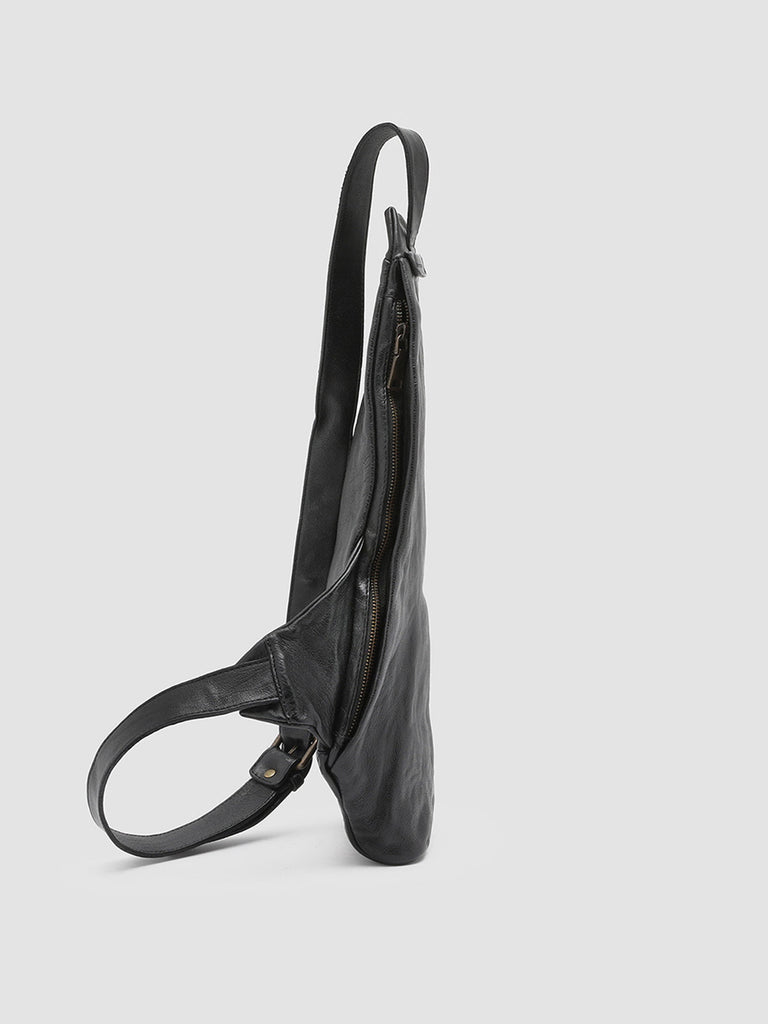 HELMET 30 - Black Leather Backpack  Officine Creative - 4