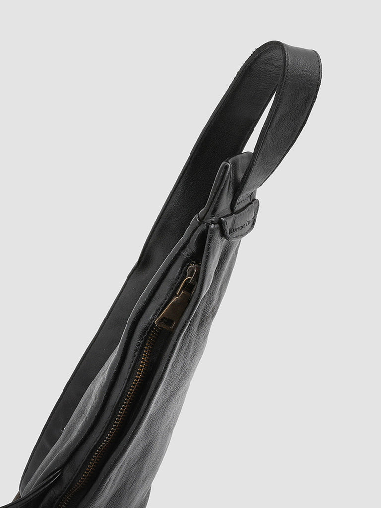 HELMET 30 - Black Leather Backpack