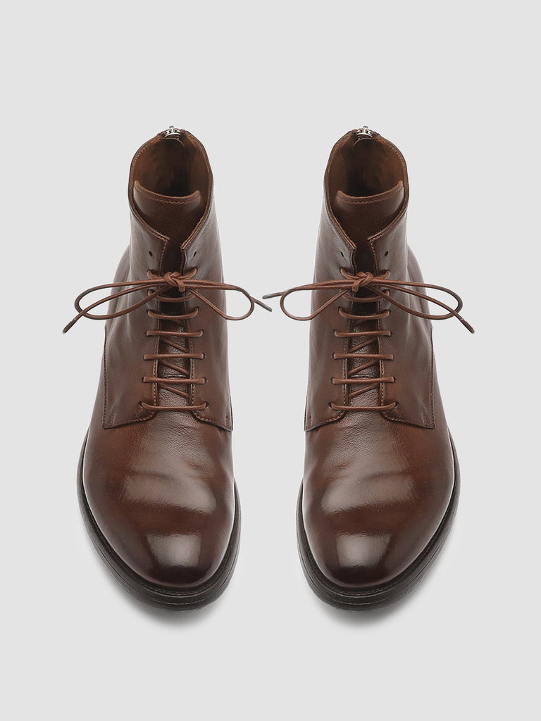 HIVE 016 - Brown Leather Boots Men Officine Creative - 2