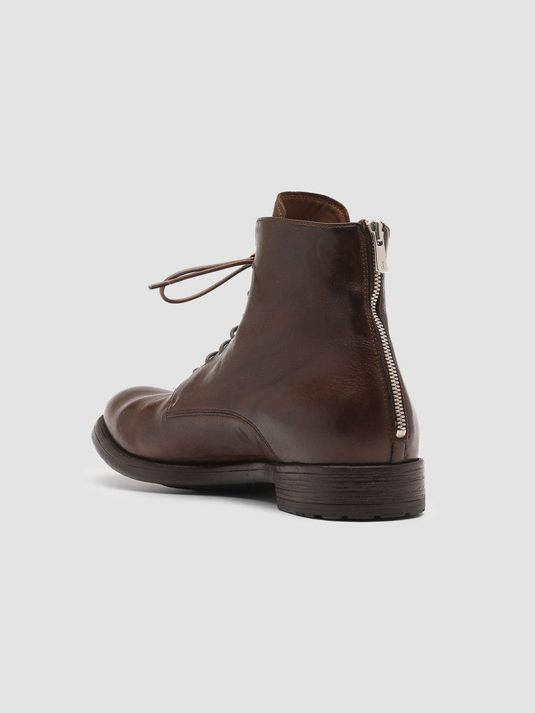 HIVE 016 - Brown Leather Boots Men Officine Creative - 4