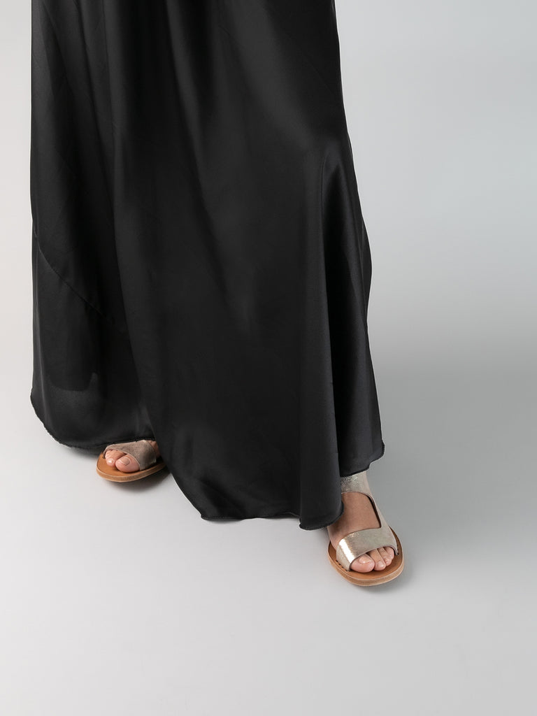 ITACA 039 - Black Leather Sandals Women Officine Creative - 3