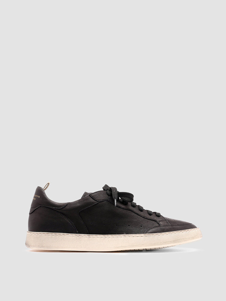 KAREEM 001 - Black Leather sneakers