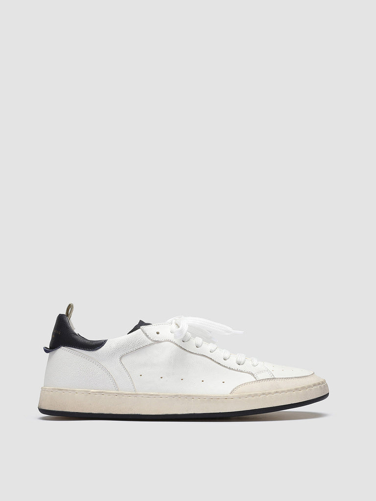 KAREEM 006 - White Leather sneakers