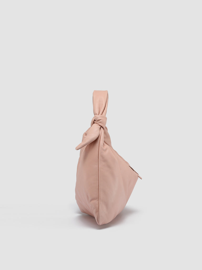 BOLINA 029 - Rose Leather Hobo Bag