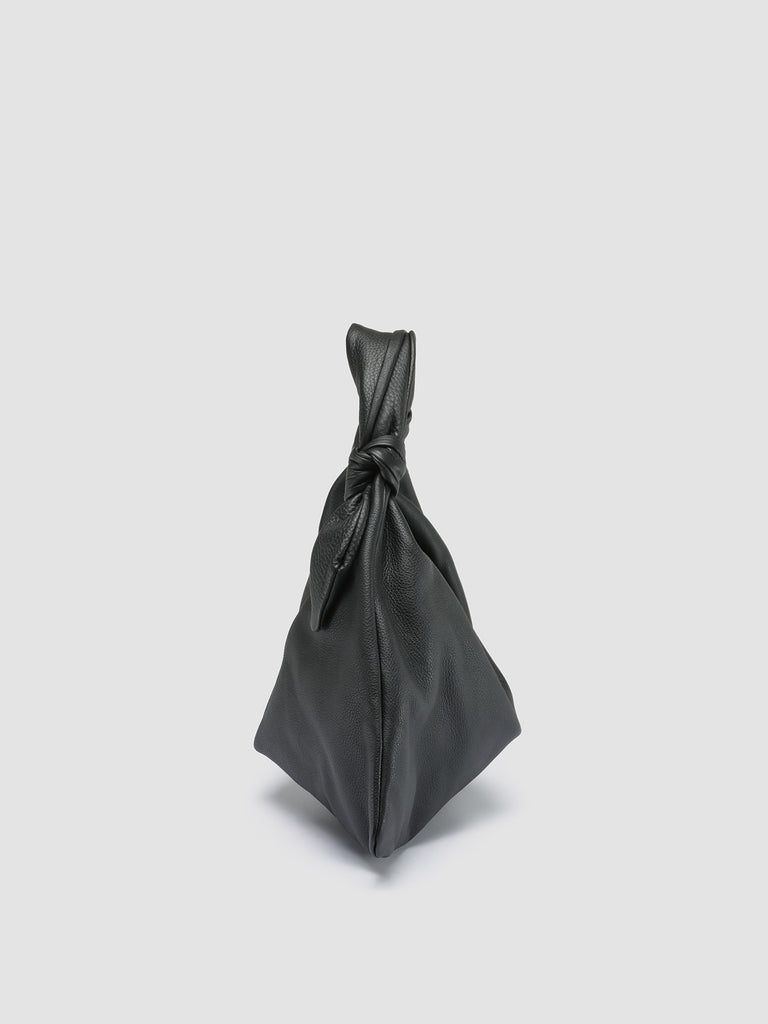 BOLINA 031 - Black Leather Hobo Bag  Officine Creative - 5