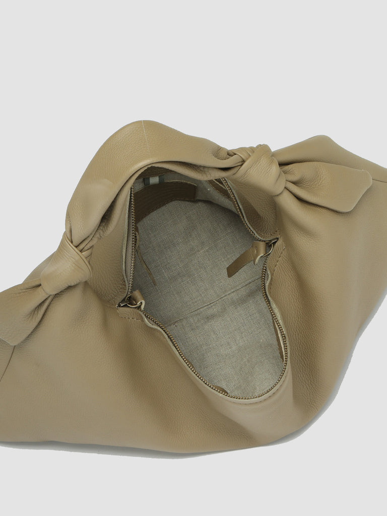 BOLINA 031 - Brown Leather Hobo Bag