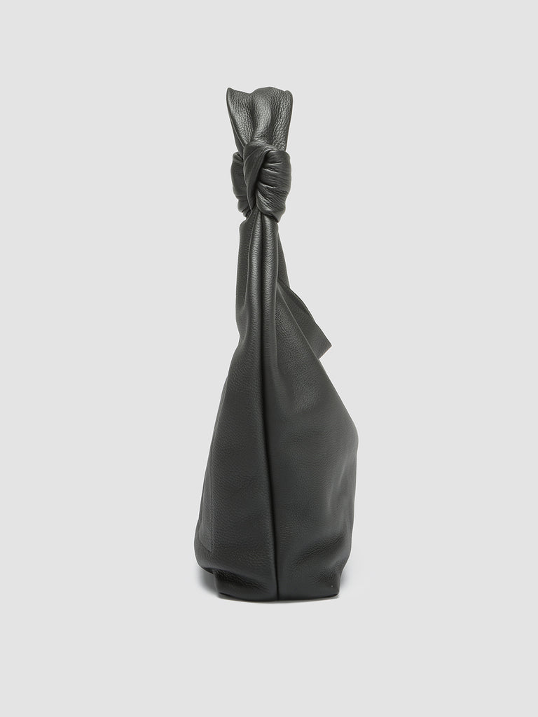 BOLINA 15 - Black Leather Hobo Bag  Officine Creative - 3