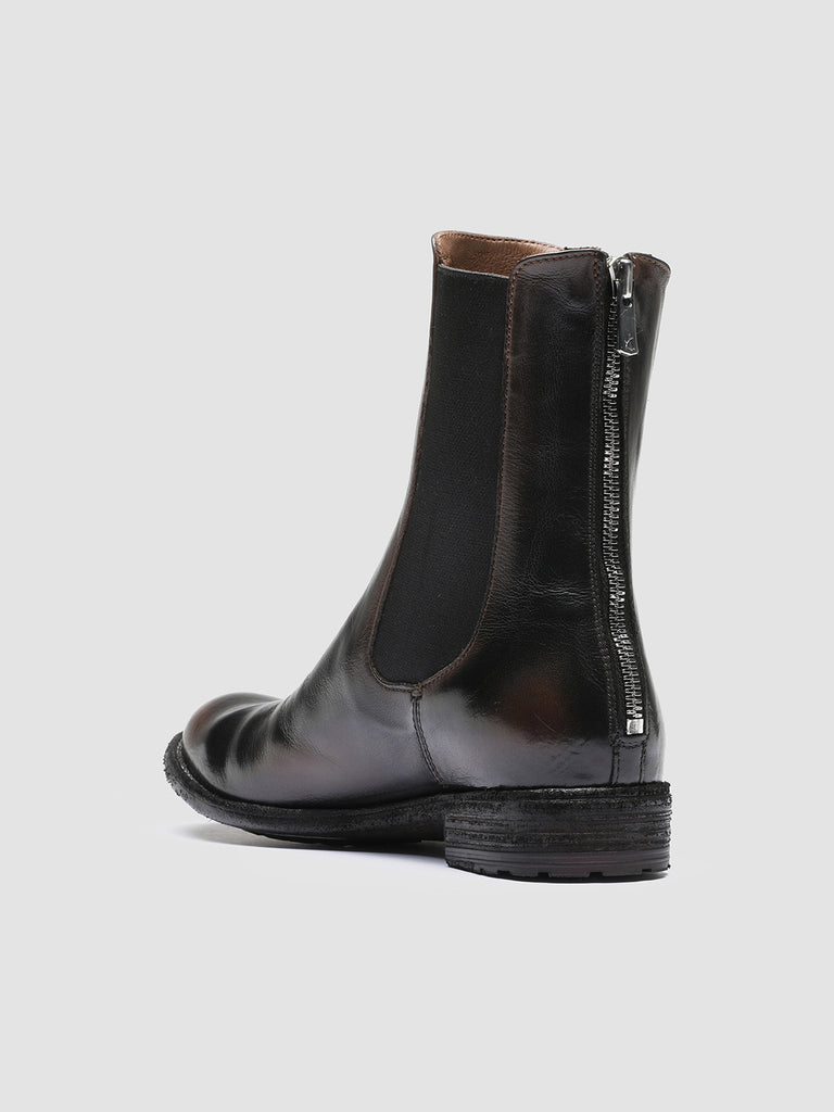 LEXIKON 073 - Black Leather Chelsea Boots Women Officine Creative - 4