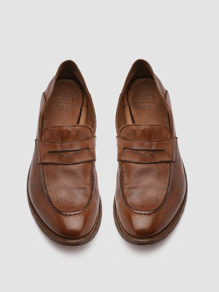 LEXIKON 516 - Brown Leather Loafers