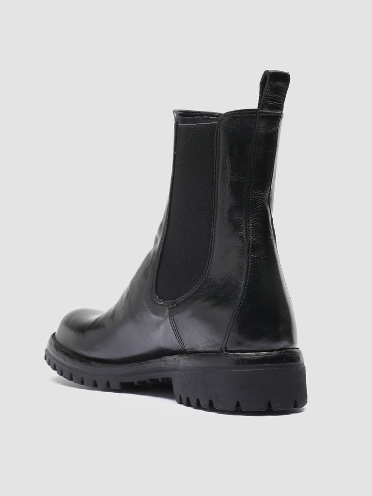 LORAINE 004 - Black Leather Chelsea Boots Women Officine Creative - 4