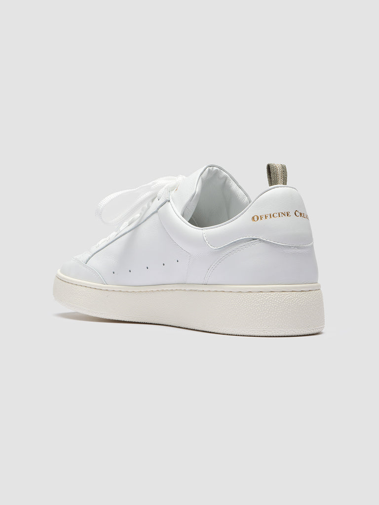 MOWER 007 - White Leather Sneakers