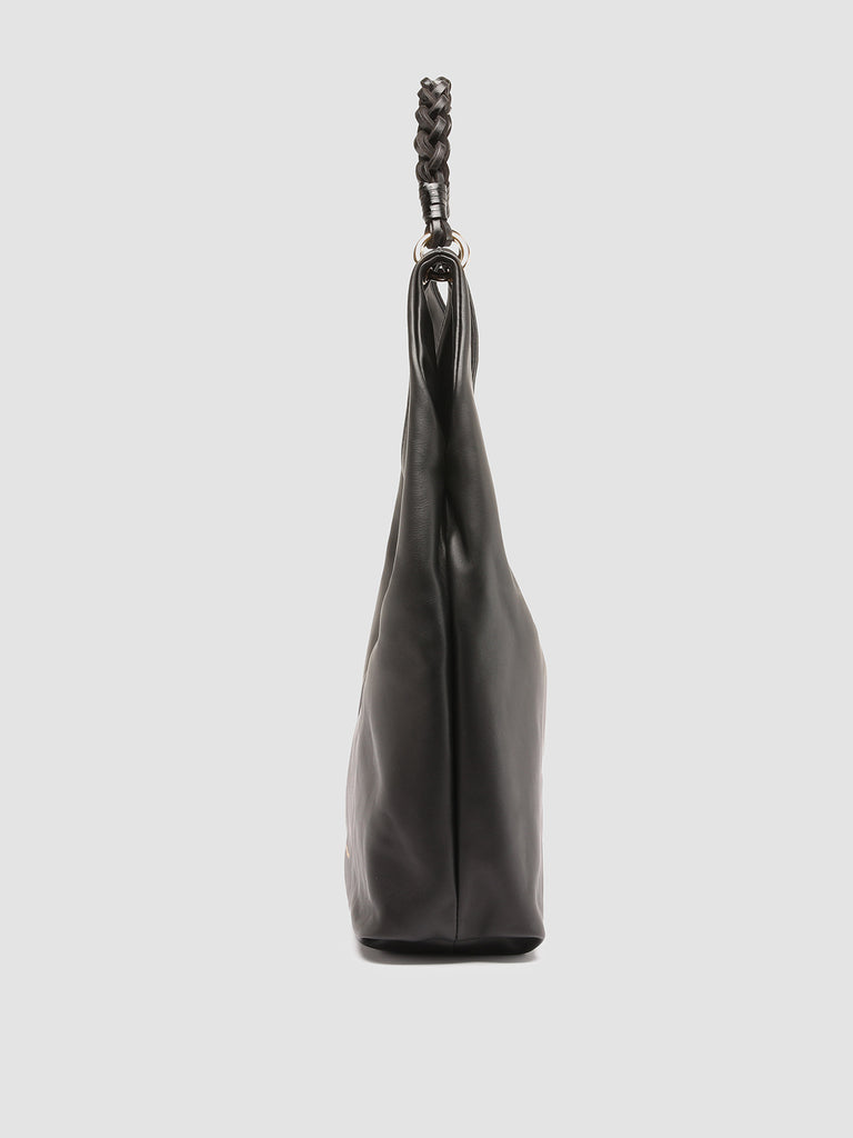 NOLITA WOVEN 214 - Black Nappa Leather Tote Bag  Officine Creative - 3