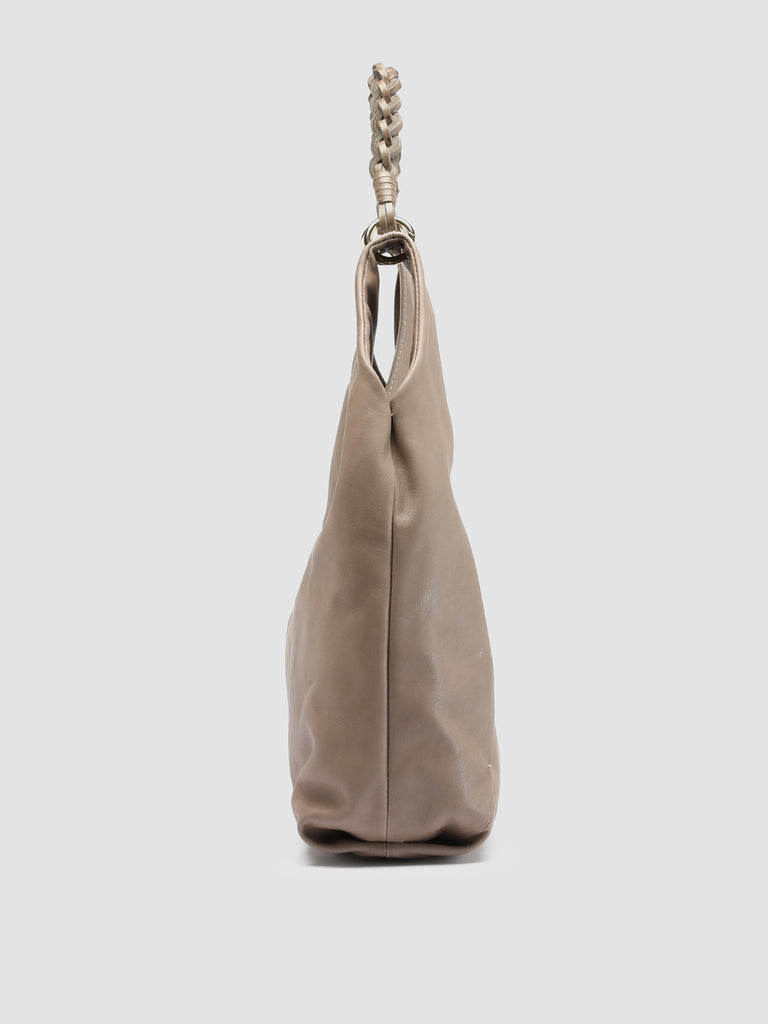 NOLITA WOVEN 214 - Taupe Nappa Leather Tote Bag  Officine Creative - 3