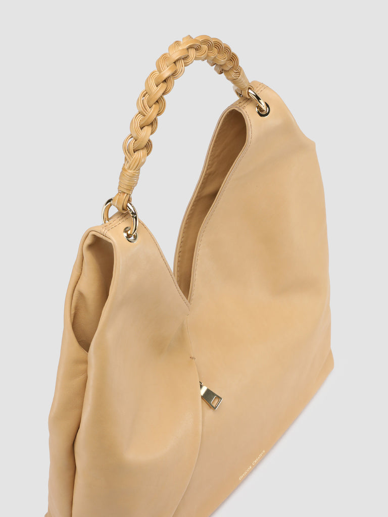 NOLITA WOVEN 214 - Brown Nappa Leather Hobo Bag  Officine Creative - 2