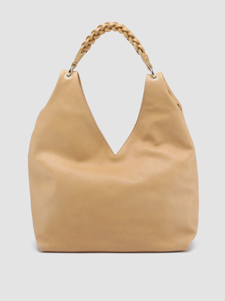 NOLITA WOVEN 214 - Brown Nappa Leather Hobo Bag  Officine Creative - 1