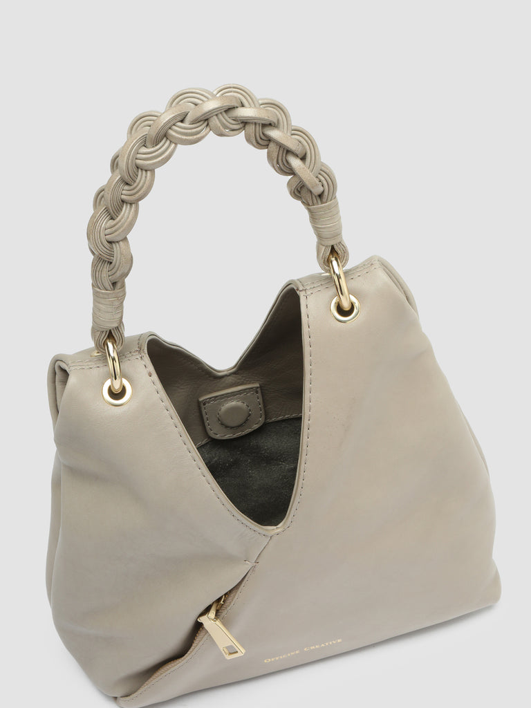 NOLITA WOVEN 221 - Grey Nappa Leather Hobo Bag  Officine Creative - 6