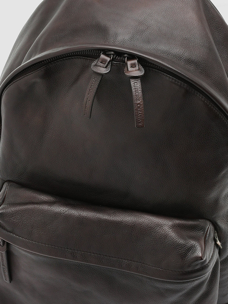 OC PACK - Brown Leather Backpack  Officine Creative - 10