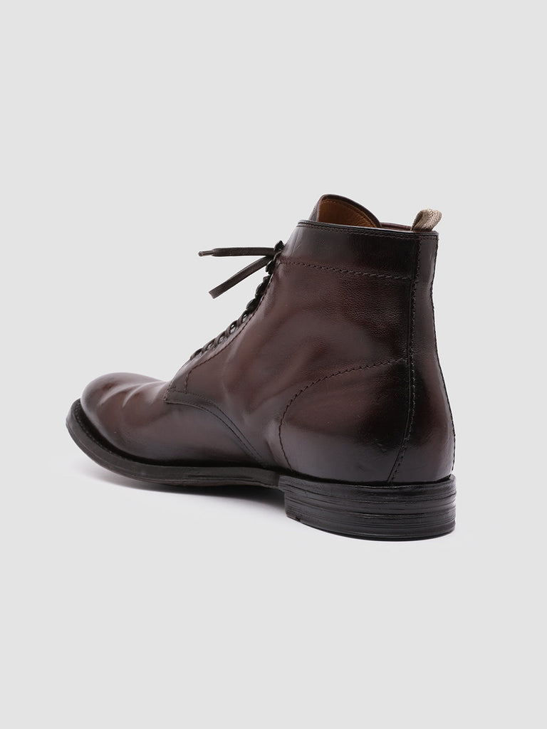 ANATOMIA 013 - Brown Leather Ankle Boots