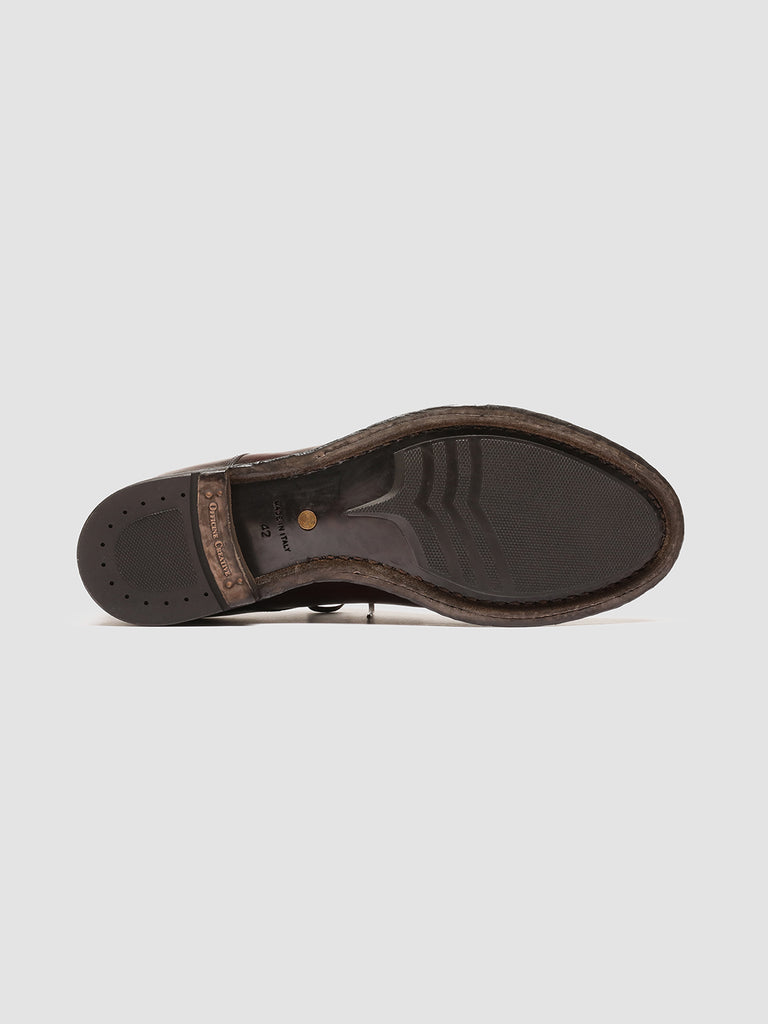 ANATOMIA 086 - Burgundy Leather Derby Shoes men Officine Creative - 5