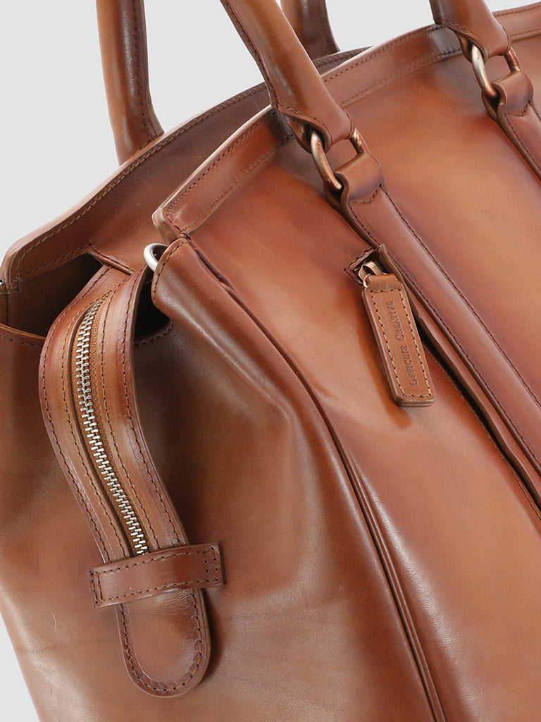 QUENTIN 01 - Brown Leather tote bag  Officine Creative - 2