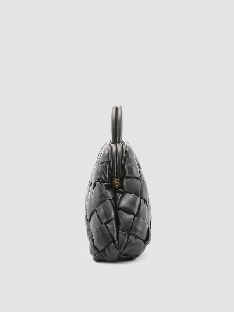 HELEN 13 Massive - Black Leather Clutch Bag  Officine Creative - 5