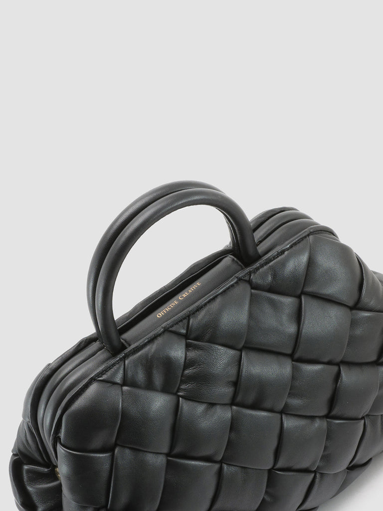 HELEN 13 Massive - Black Leather Clutch Bag  Officine Creative - 2