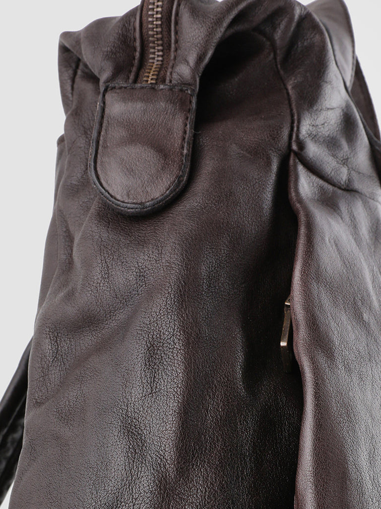 HELMET 28 - Brown Leather Backpack  Officine Creative - 6
