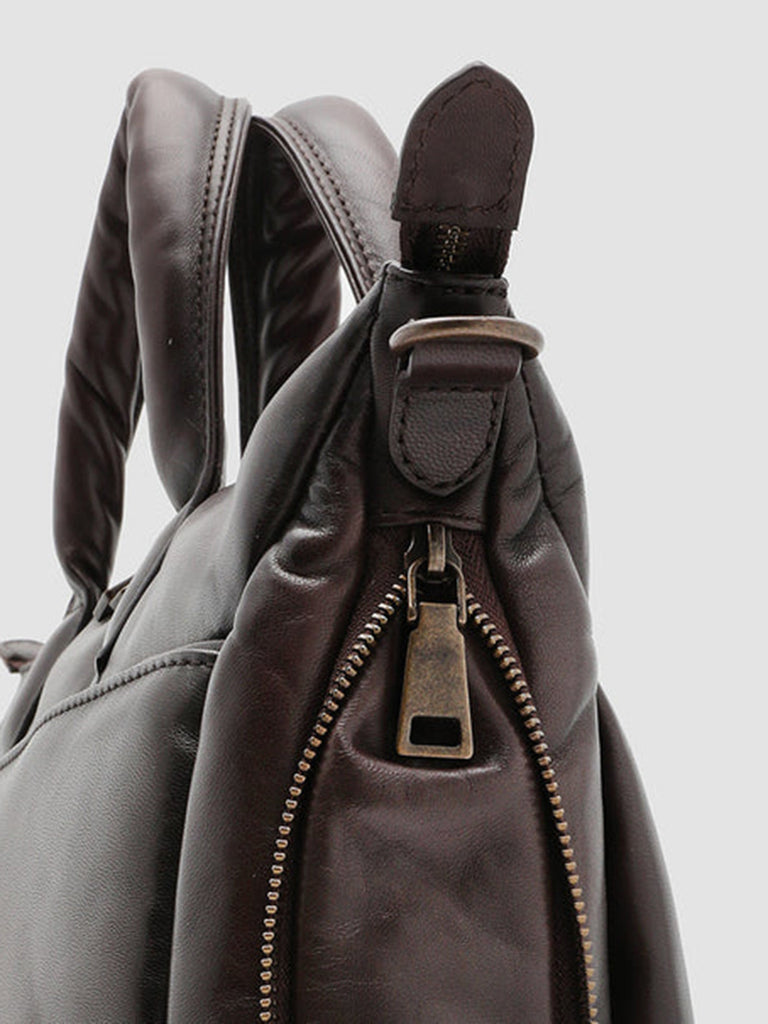 HELMET 33 - Brown Leather bag