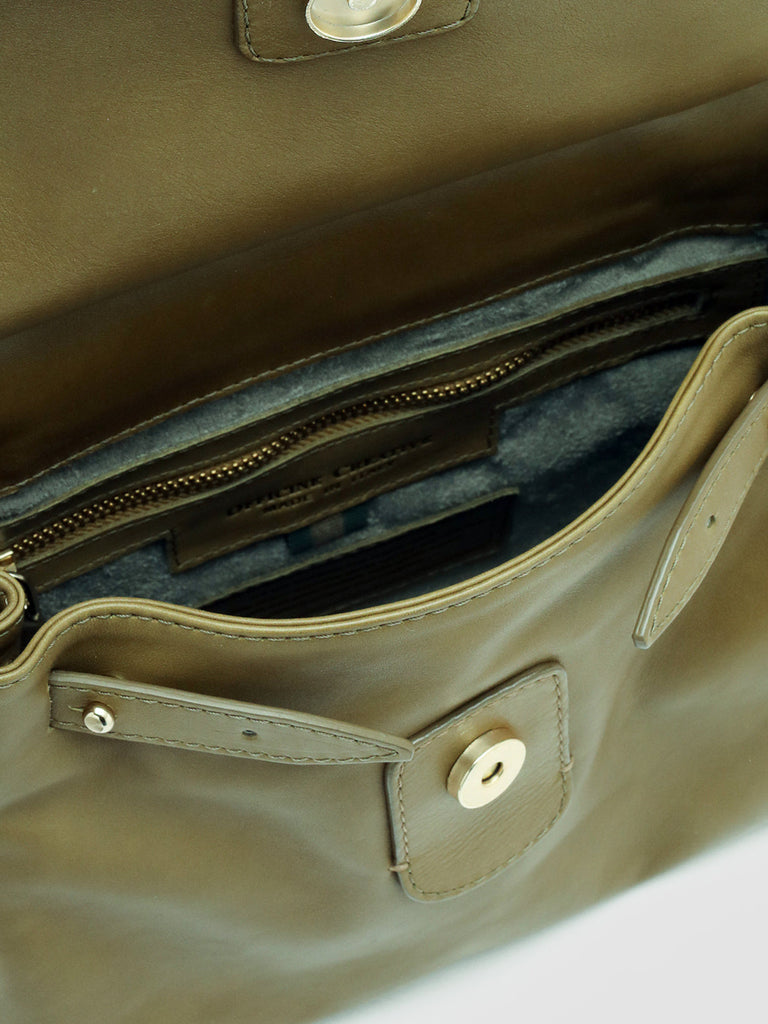 NOLITA WOVEN 201 - Green Nappa Leather Hand bag  Officine Creative - 7